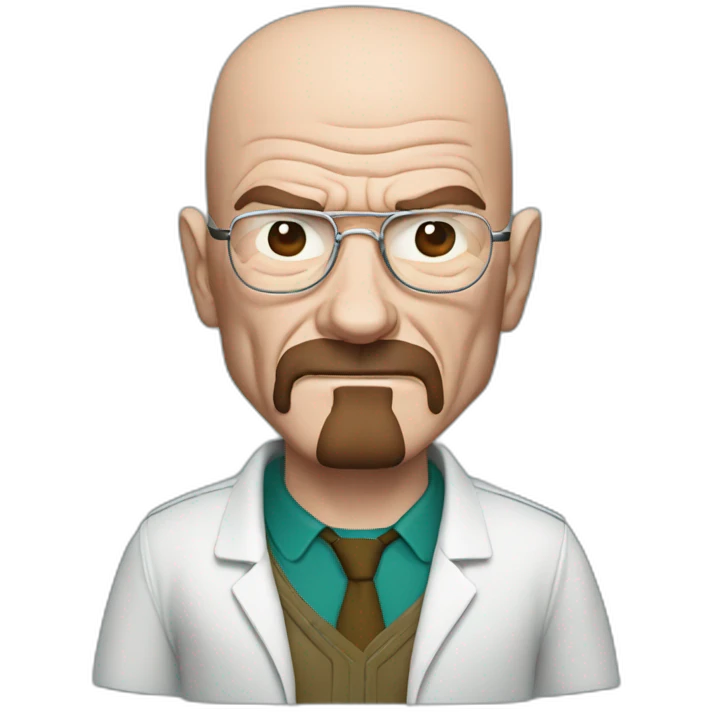 walter white with spiderman suit emoji