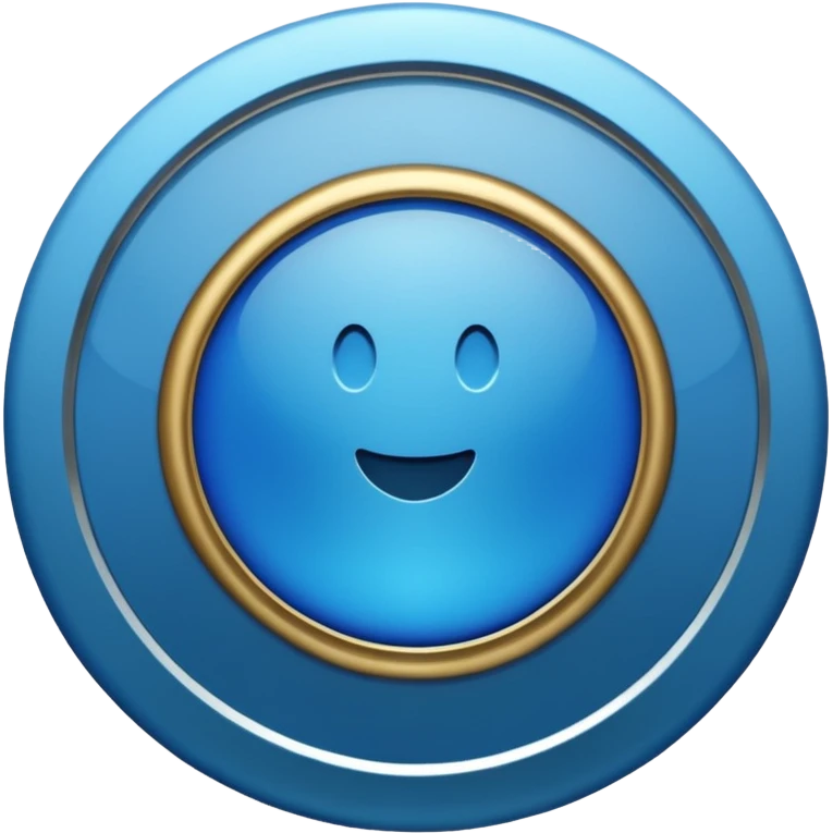 Blue verification badge emoji