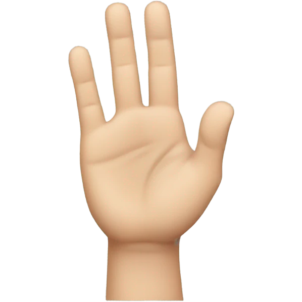hand with finger pointing back of the hand emoji