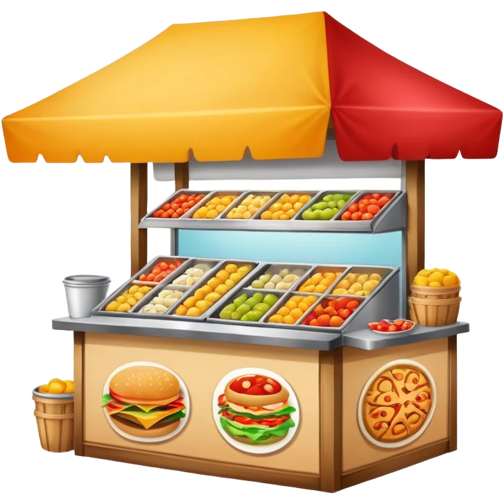 Food stall  emoji