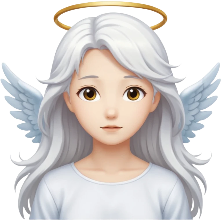 anime style angel emoji
