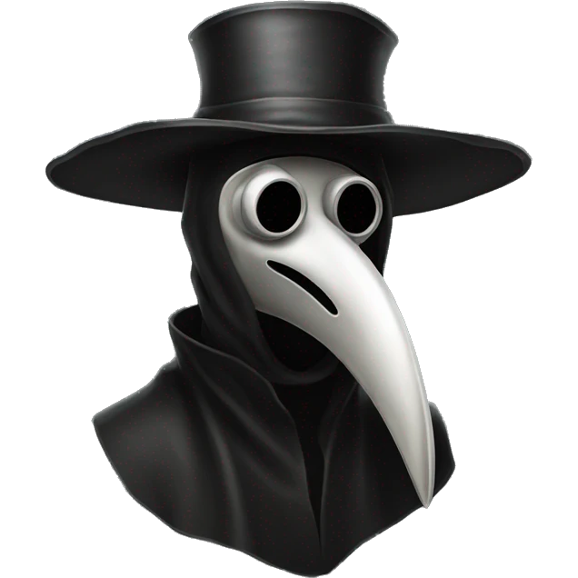 Plague doctor mask emoji