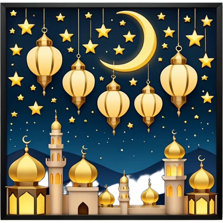 Ramdan nighets emoji