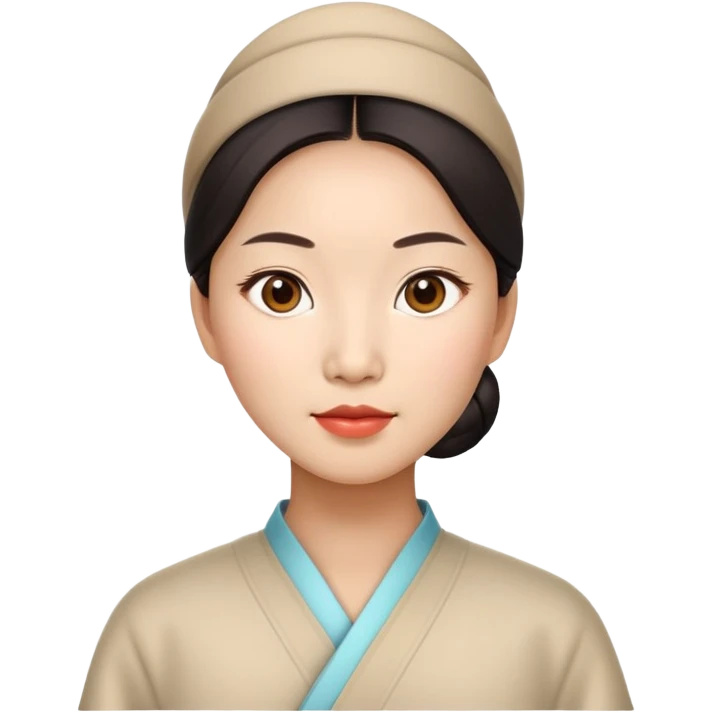 china woman photorealistic emoji