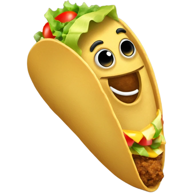 Taco with maracas  emoji