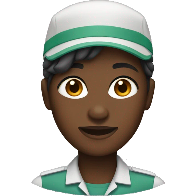 female zookeeper with dark skin tone  emoji