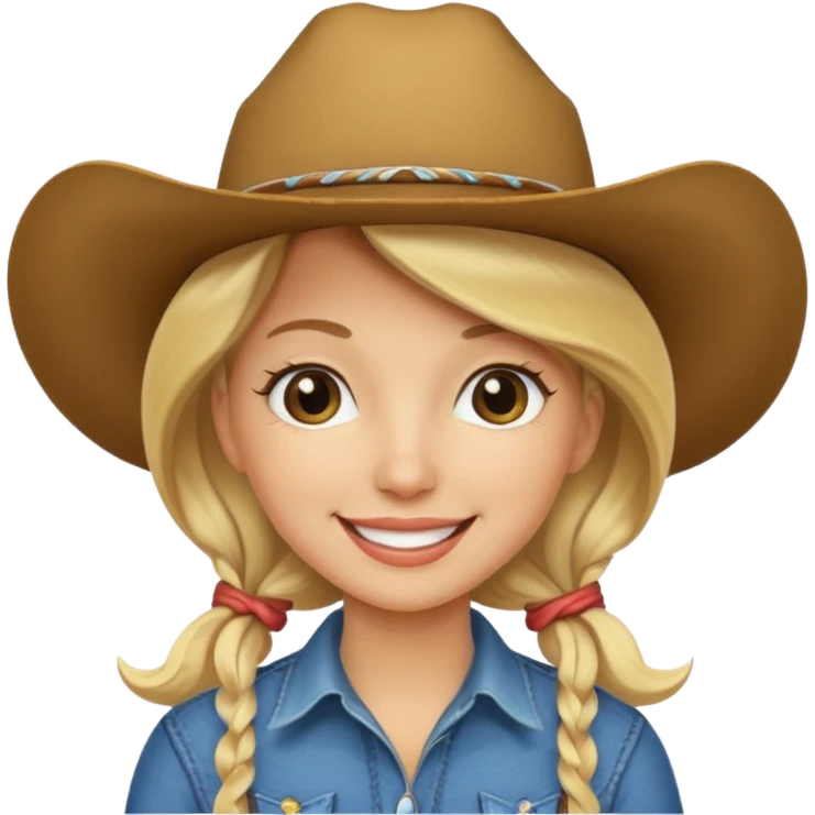 Cowgirl emoji