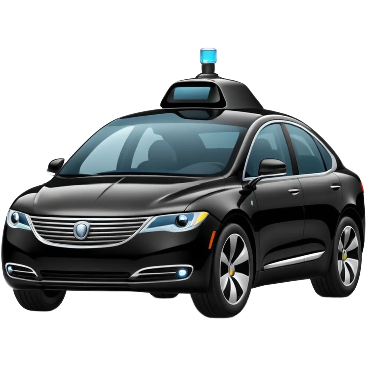limo luxury self driving car emoji