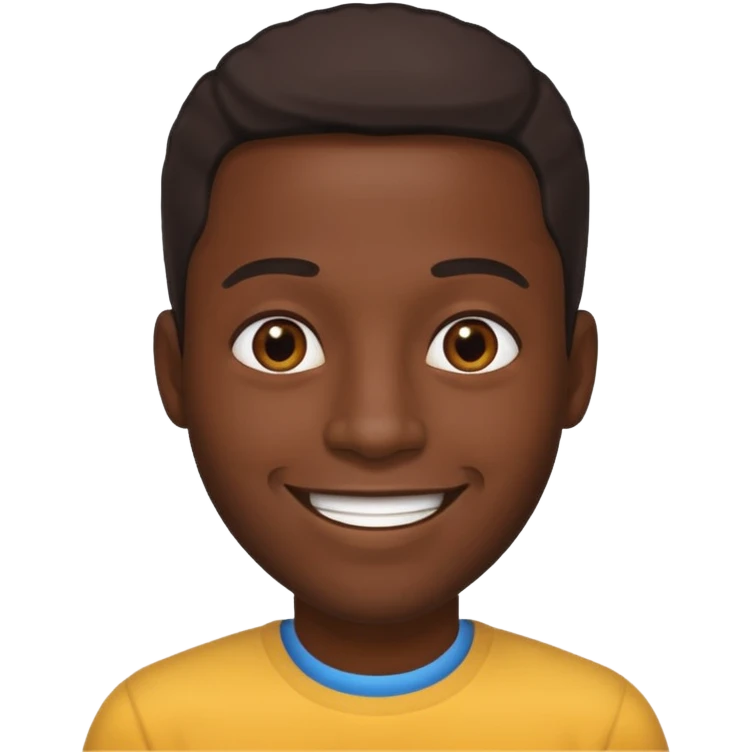 Ear of a black man emoji