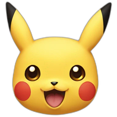 pikachu head emoji