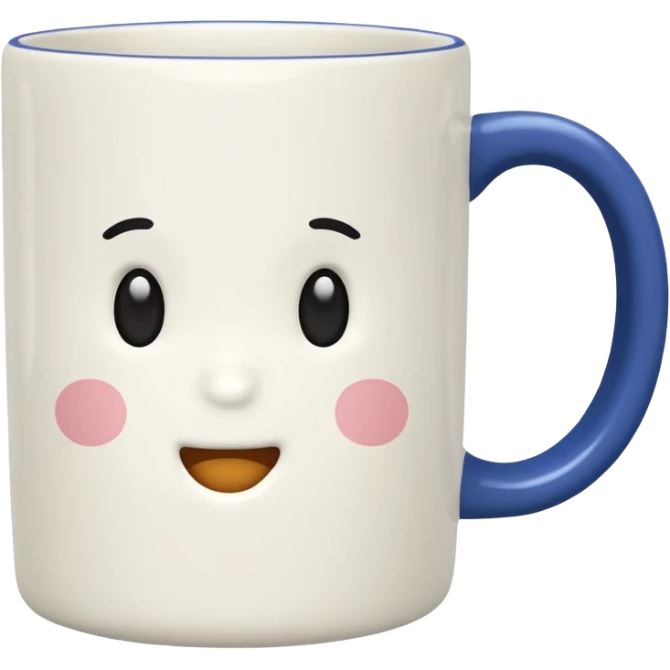 cute mug simplepattern emoji