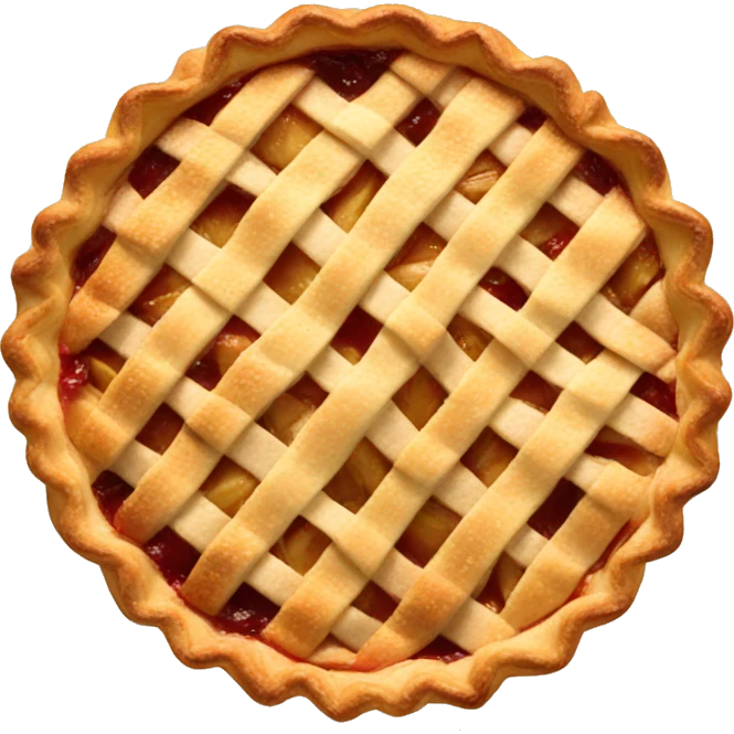 Apple pie emoji
