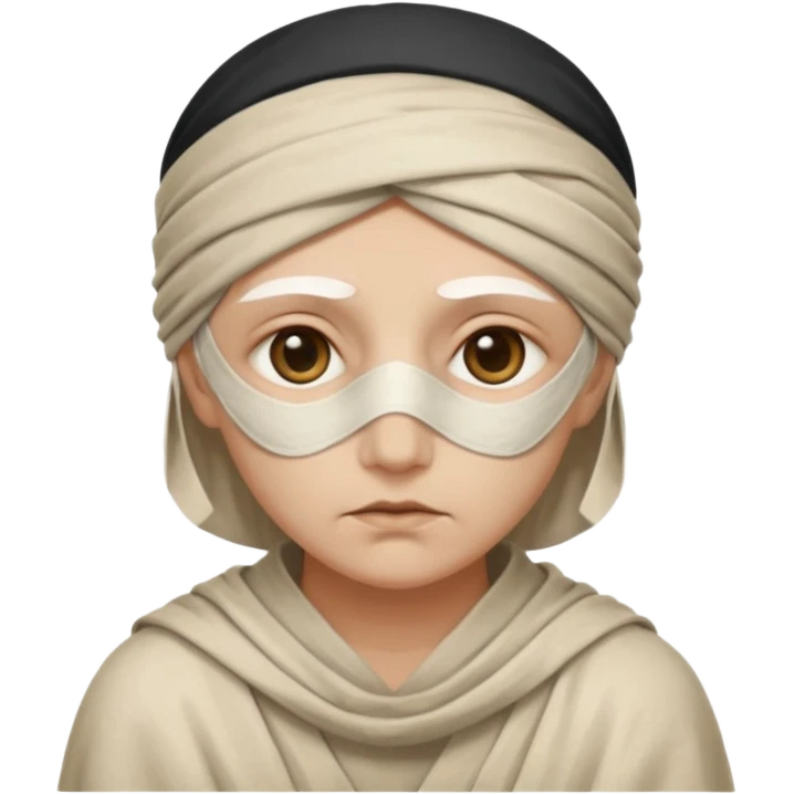 Blind oracle – Bandaged eyes






















 emoji