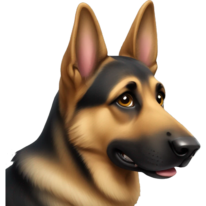 German shepherd dog  emoji