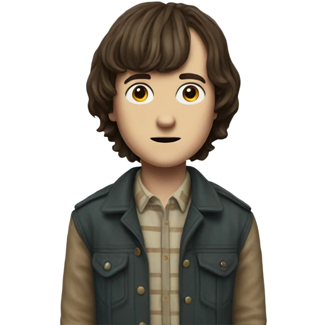 Creat an emoji for Will Byers from Stranger Things emoji