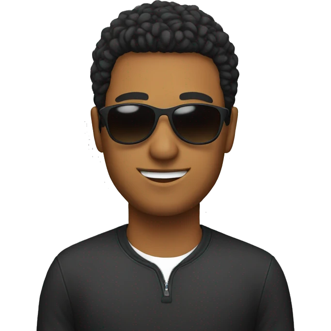 Me with sunglasses emoji