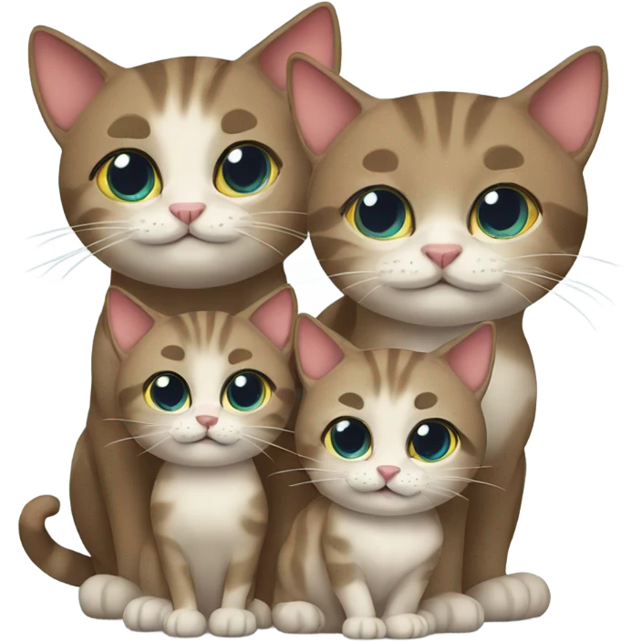 cat family emoji