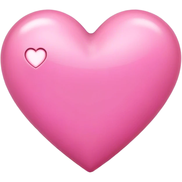 Cœur rose  emoji