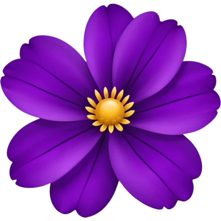 purple flower emoji