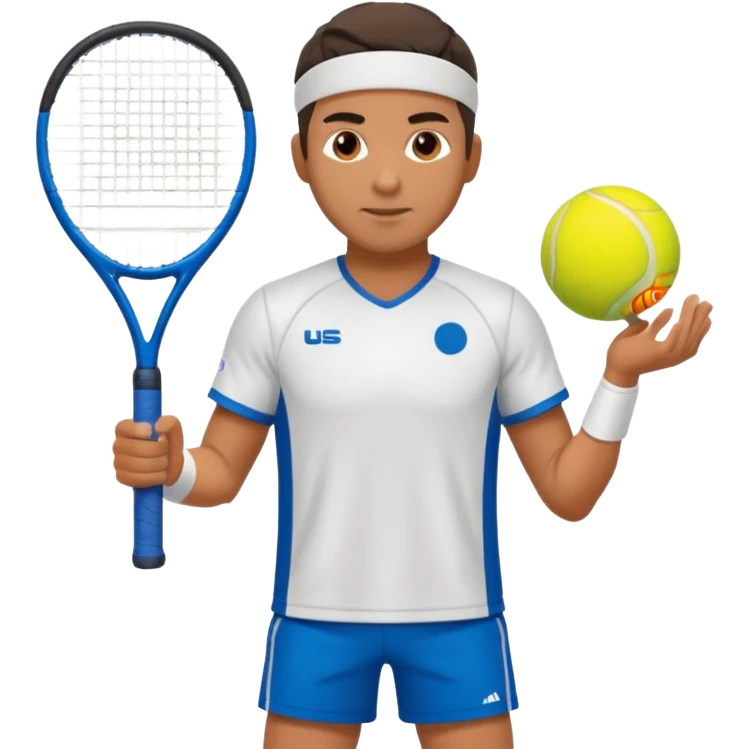 padel player latino emoji