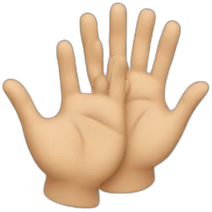 face covered with two hands  emoji