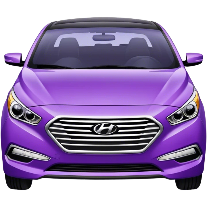 Purple Hyundai sonata  emoji