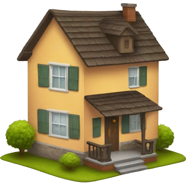 Cozy house emoji