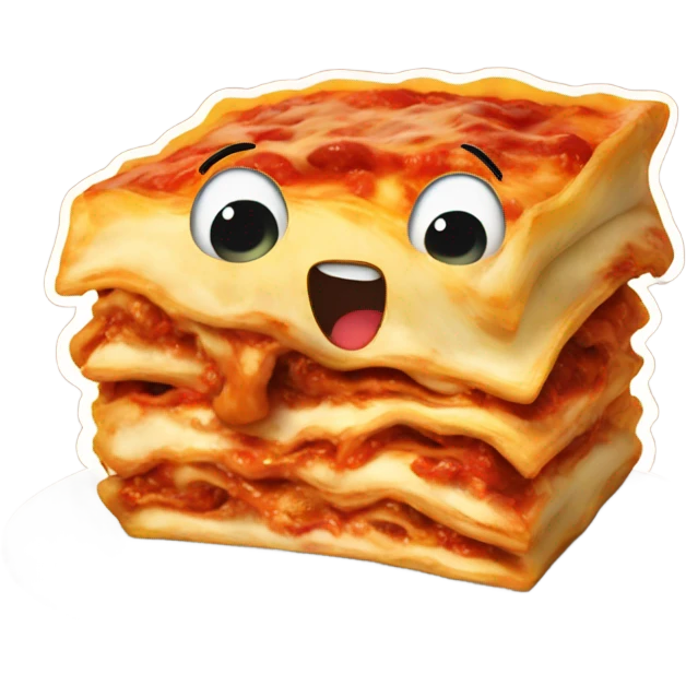 A angry Lasagna emoji