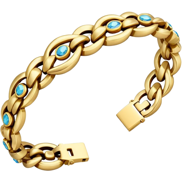 Gold bracelet emoji