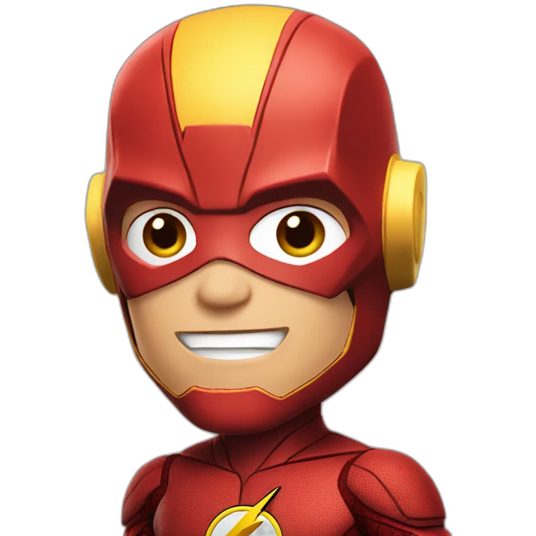 The flash emoji