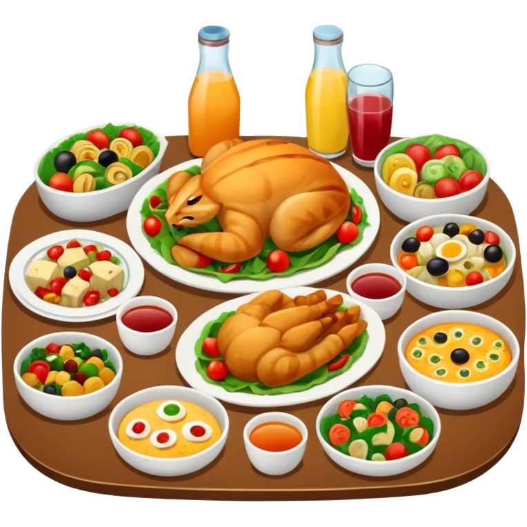 catered lunch emoji