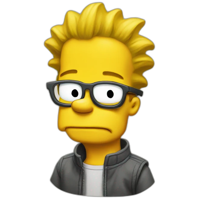 Bart Simpson emoji