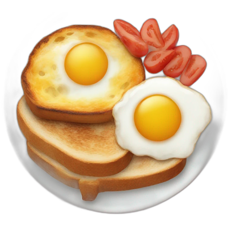 an english breakfast emoji