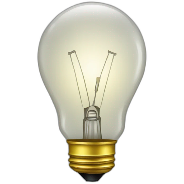bulb emoji