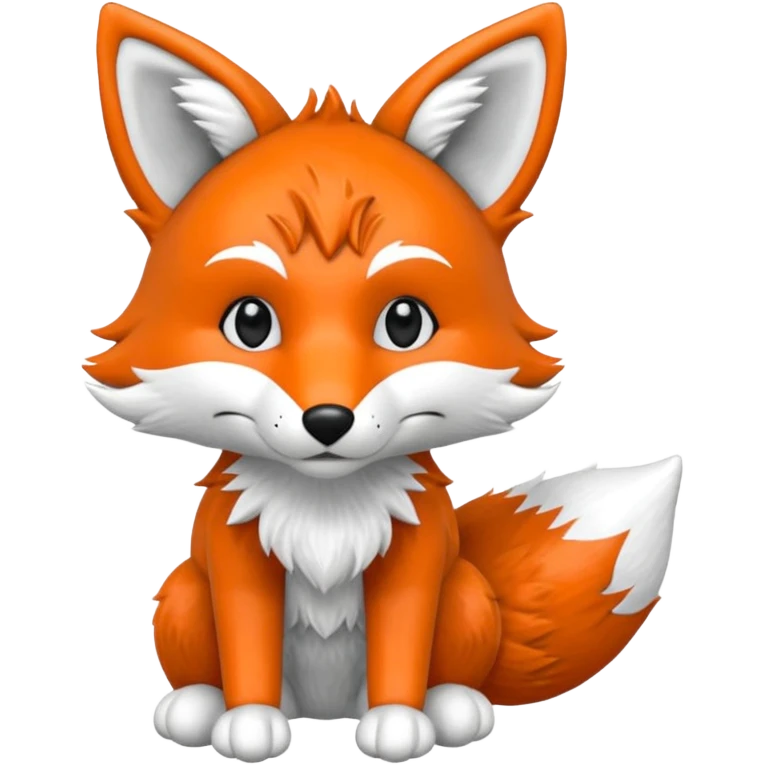 Fox puppet, puppet emoji