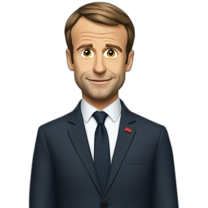 Emmanuel Macron  emoji