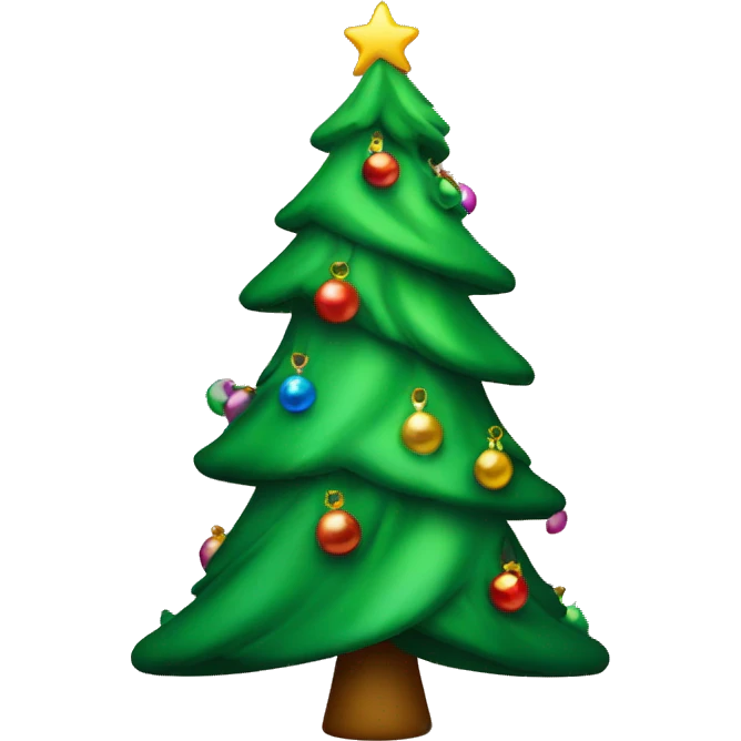 Cristmas tree emoji