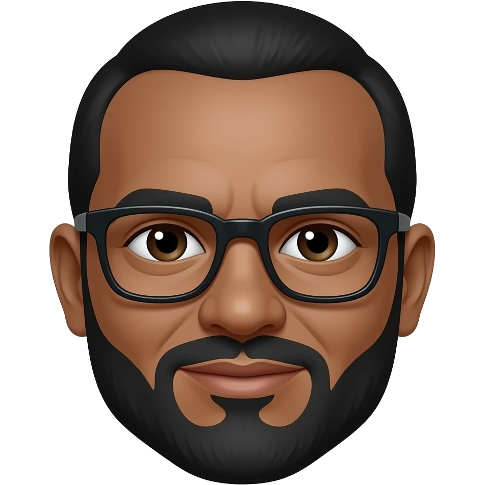 Black modi emoji