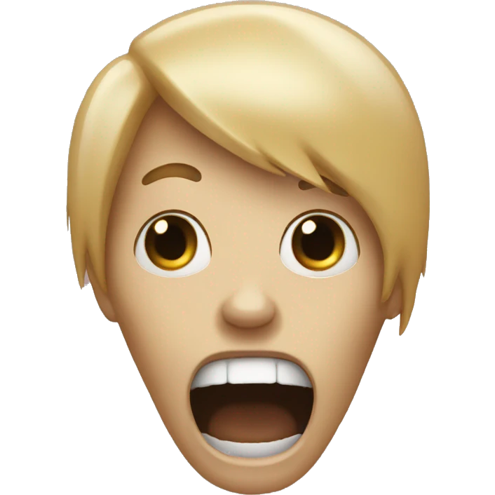 scream emoji