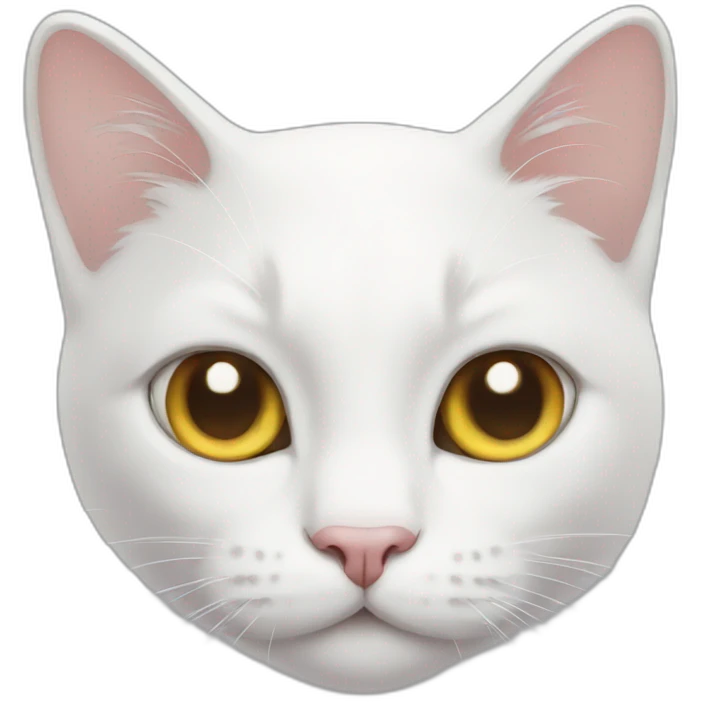 White cat  emoji