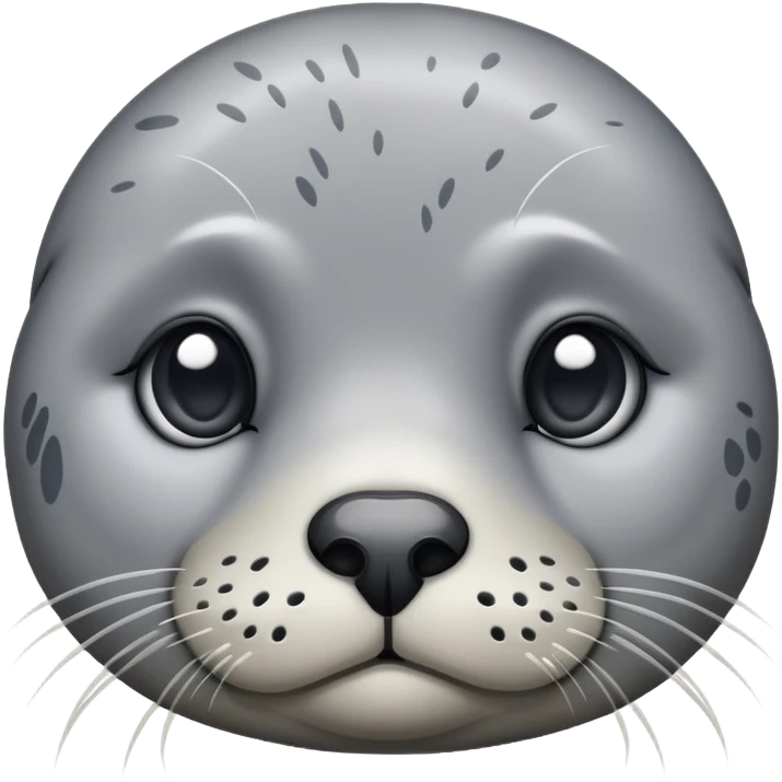 sad harbor seal with teary eyes emoji
