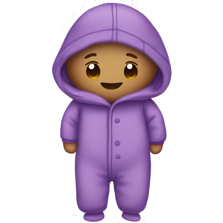purple pajamas emoji