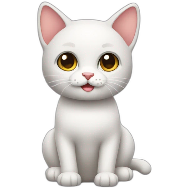 cute cat recomending shoping deals emoji