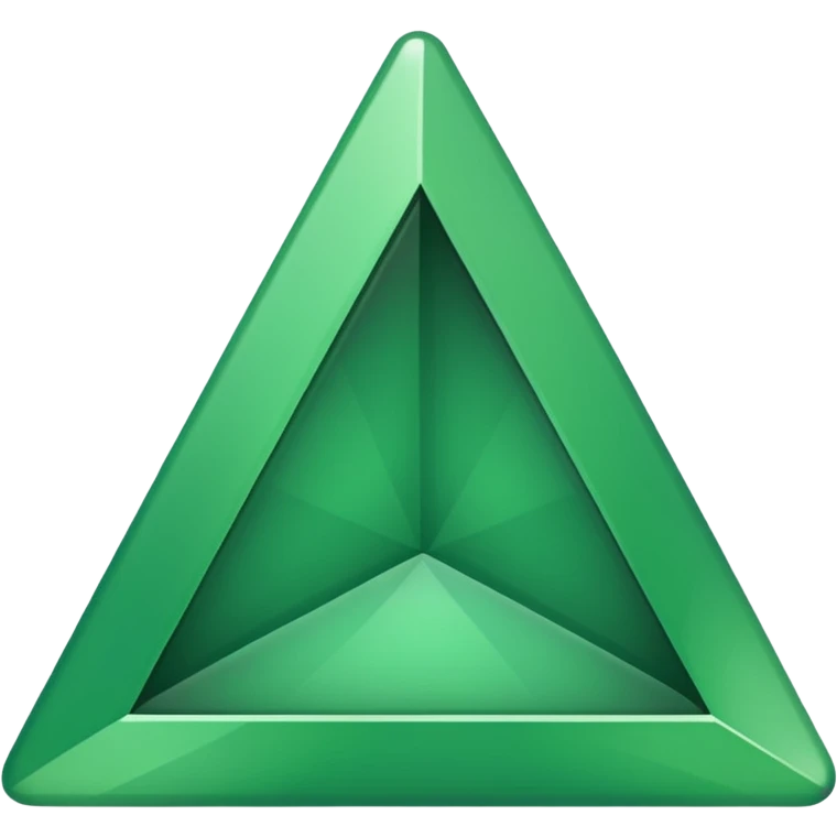Make this emoji 🔺 green. emoji