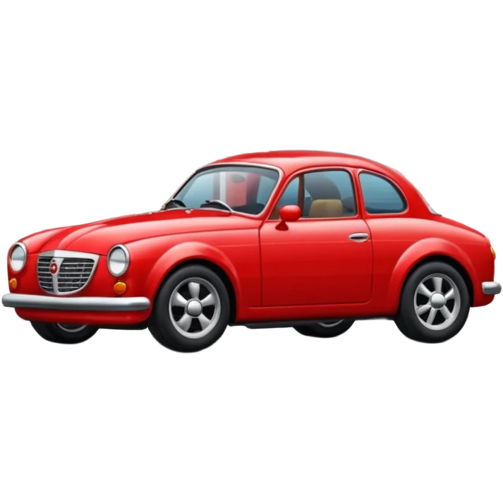 car parked on the street emoji