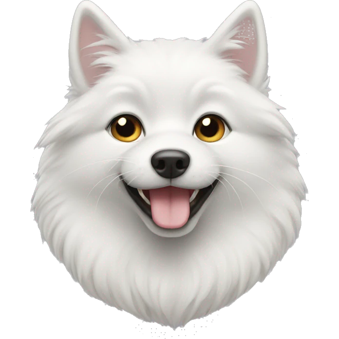 White halfmoon emoji
