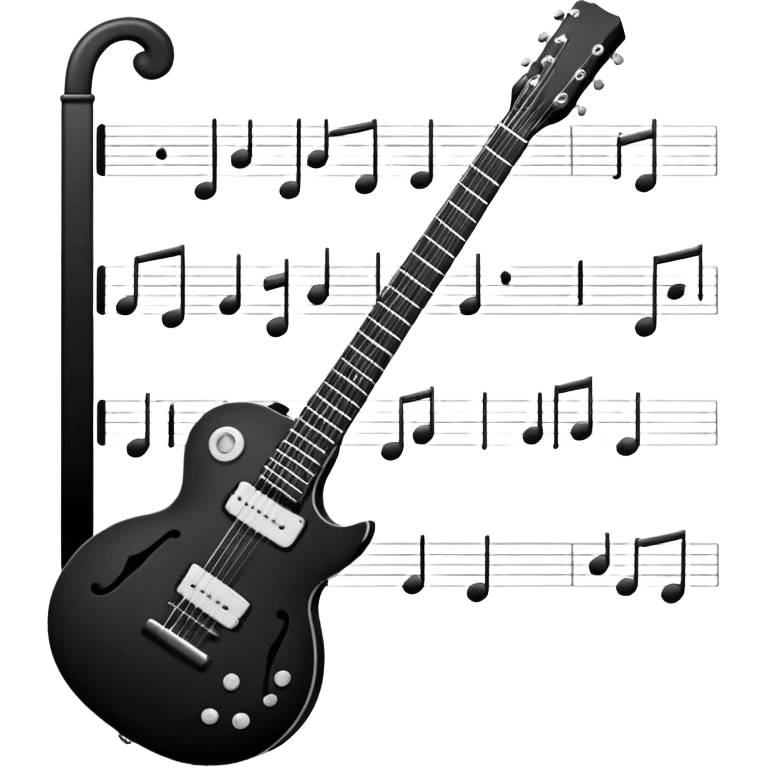Guitar Tabulatur emoji