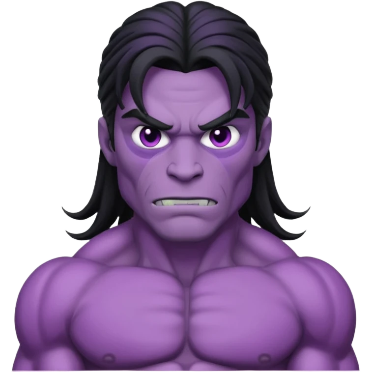purple mutant man emoji