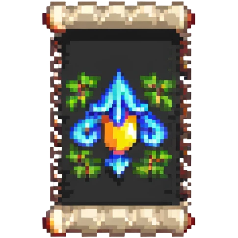 Magic scroll  emoji