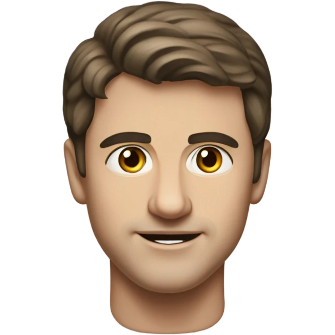 Paul Mescal actor realistic portrait small eyes lifelike emoji